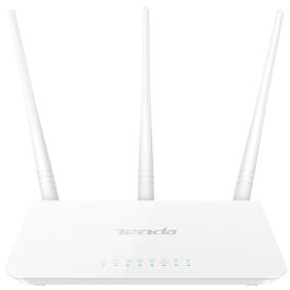 Tenda F3 Router WiFi Inalámbrico 300 Mbps (2.4 GHz) con 3 Antenas de 5 dBi y 4 Puertos Fast Ethernet para Hogar Precio: 19.59000043. SKU: S55092916