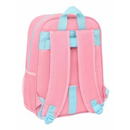 Safta Mochila Escolar Adaptable a Carro Peppa Pig 26x34x11cm para Niños +3 Años