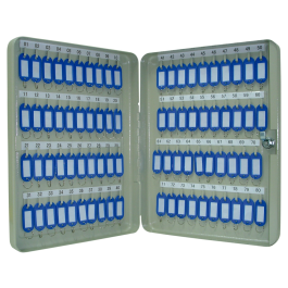 Q-connect Armario Metálico Portallaves para 80 Llaves 370x280x60 mm