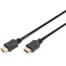 Digitus Cable HDMI Alta Velocidad 2.0m, 4K Ultra HD 60Hz, 3D, Ethernet, ARC, CEC, Tipo A M/M, Contactos Oro, Negro Precio: 4.94999989. SKU: B1F3X63MDD