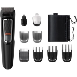 Philips MG3740/15 Recortadora de Cabello y Multiestilo Serie 3000 - 9 Herramientas para Rostro y Cabello