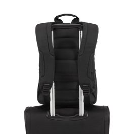 Samsonite Mochila SA139468 NE para Portátil 14.1" y Tablet, Guard-it Sostenible, Negro