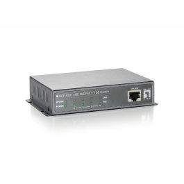 LevelOne GEP-0520 Switch Gigabit Ethernet de 5 puertos 4xPoE+ 61.6W 802.3af para red local