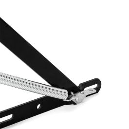Q&Q Juego de Bisagras Compás Kuku con Muelles para Sofá Cama Chaise Longue - Apertura Máxima 50º Hierro Negro