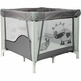 Bambisol Parque y Cuna Plegable para Bebé 90x90cm con 2 Niveles para Dormir y Jugar, Desde Nacimiento hasta 15kg, Bolsa de Transporte