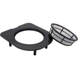 Nature Jardinera de pared - Kit con soporte y 4 maceteros (1 L) - Negro - Dimensiones A 15 x L 60 cm