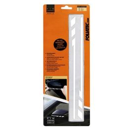Pegatina Para Espejos Retrovisores Laterales Con Bandas De Pin Blanco FO34482