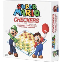 Goliath GOL8720077329768 Super Mario Damas (Checkers) - Juego de Mesa Familiar para Niños a partir de 6 Años