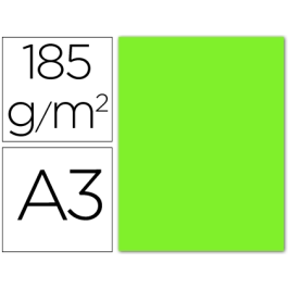 Guarro Cartulina DIN A3 Verde Fluorescente 250 gr Paquete 50 Hojas Precio: 28.49999999. SKU: S8410515