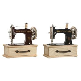 Decoracion Vintage DKD Home Decor Negro Burdeos 12 x 23.5 x 23 cm (2 Unidades) Precio: 37.50000056. SKU: B1B3RFZ3KK