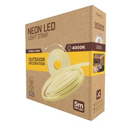 muvit iO Tira LED NEON IP65 Blanco Medio (4000W) 5m