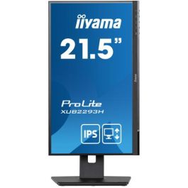 Iiyama ProLite XUB2293HS-B3 Monitor 21.5" IPS Full HD 1920x1080 100Hz 3ms Mate 1x VGA 1x HDMI 1x DP Negro