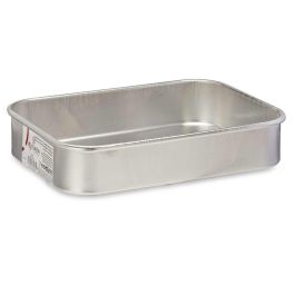 Kinvara Rustidera de Aluminio 25x18 cm, Apta para Gas, Horno y Lavavajillas (12 Unidades)
