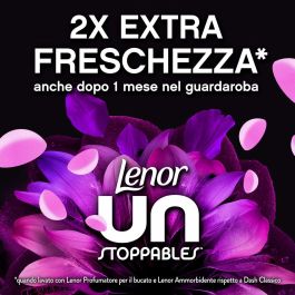Lenor UNSTOPPABLES Suavizante Ropa Perlas Perfume #sensaciones, Potenciador Fragancia Colada Fresca 195g