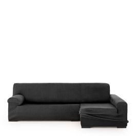 Funda para chaise longue de brazo largo derecho Eysa ULISES Gris oscuro 170 x 110 x 310 cm