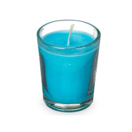 Set 6 Velas Vaso Vidrio Oceano Acorde 16X6CM (12 Unidades) Set 6 Velas Vaso Vidrio Oceano Acorde 16X6CM (12 Unidades)