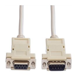 VALUE 11.99.6218 Cable RS232 DB9ST/BU18M Beige 1,8 m DB-9 a DB-9