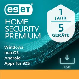 ESET Home Security Premium - 5 User. 1 Year - ESD-DownloadESD Precio: 55.94999949. SKU: B16K8CZCVK