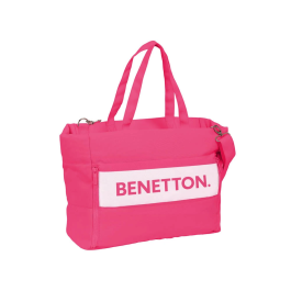 Maletín para Portátil Benetton Raspberry Fucsia (54 x 31 x 17 cm) Precio: 24.50000014. SKU: S4308255