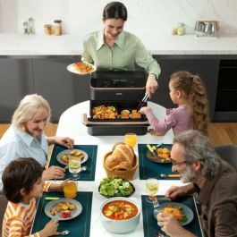 Cosori COS1730416443719 Freidora sin aceite Doble Fuego Twinfry Chef Edition, 10 L, 6 Programas, 2800 W, Negra