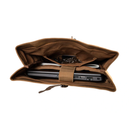 Exacompta Mochila Eterneco Cuero Imitación Vegetal 360x100x450 mm