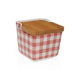 Salero Pequeño Vichy Rouge Versa 8.8x8.5x8.8 cm - Cerámica (4 Unidades)