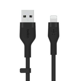Belkin CAA008BT1MBK Cable USB-A a Lightning Silicona Clip 1m Negro Precio: 15.79000027. SKU: S0437417