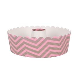 Quttin Set de 4 Moldes para Horno Savarin, 18x6 cm (12 Unidades)