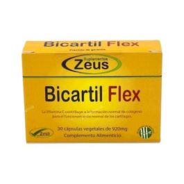 ZEUS Bicartil Flex 30 Cápsulas | Complemento Alimenticio para Articulaciones, Huesos y Músculos con Glucosamina, Condroitina y Ácido Hialurónico Precio: 27.5. SKU: B1DWAJTJFG