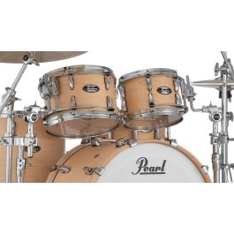 Pearl Set De Cascos Master Maple 2216/1007T/1208T/1616F Optimount - Matte Natural Pearl Batería Arce