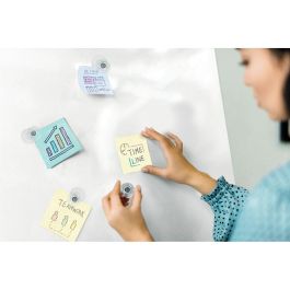 Imanes Nobo Para Pizarras De Cristal Bolsa 10 Uds. 32 Mm Transparentes