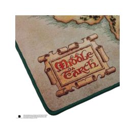 Cinereplicas Alfombrilla Escritorio Gaming Mapa Tierra Media El Señor de los Anillos Tolkien para Oficina y Estudio