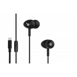 Auriculares Intrauditivos Sunstech BEATC/ con Micrófono/ USB Tipo-C/ Negros Precio: 9.5000004. SKU: B1JBG73FAV
