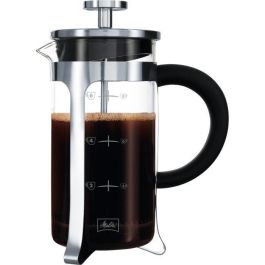 Melitta Cafetera de Pistón Premium 8 tazas Vidrio y Acero Inoxidable - Resistente al Calor, Filtro Acero, Apta Microondas Precio: 39.49999988. SKU: B1CTZDR9T7