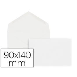 Liderpapel Sobre Blanco Registro Extra 90x140 mm Caja 100 Unidades Precio: 7.49999987. SKU: B1BF2M2A88