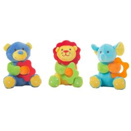 Creaciones Llopis Peluche animal con mordedor 16 cm