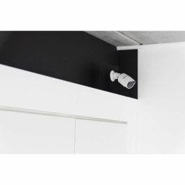 Chacon CHA5411478344940 Cámara ficticia de Aluminio con LED azul - Blanco