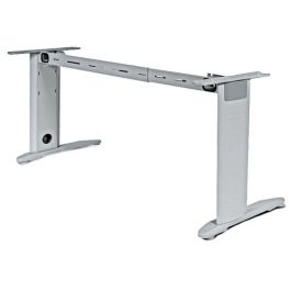 COMPLEMENTOS ORGANITA Bastidor Simple para Mesa Oficina 2 Patas Regulables en Altura, Barra Extensible 1200-1800mm Aluminio RAL 9006 Precio: 148.50000033. SKU: B14A482X8M