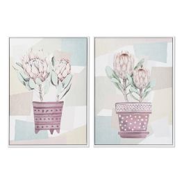 DKD Home Decor Cuadro Decorativo Scandi Multicolor Lienzo 73x53x4.5cm (2 Unidades) Diseño Aleatorio Precio: 34.36158. SKU: B1KGCXRXM6