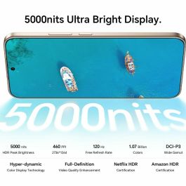 Honor Smartphone Honor 400 5109BUUQ 8GB RAM 256GB 6.7" 5G Cámara 200MP Dorado Snapdragon 7 Gen 3 IP65