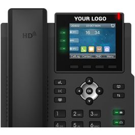 Fanvil X3U Teléfono IP Negro, 6 líneas, Pantalla 2.8", Gigabit Ethernet, PoE, Montaje Escritorio/Pared Precio: 75.68999999. SKU: B18WPG8K7E