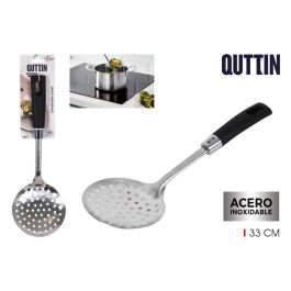 Quttin Espumadera SS Foodie - 34 cm de largo, 11.5 cm de ancho, 4.5 cm de alto (18 Unidades)