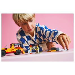 Lego City 60453 Vehículo de Rescate en la Playa Juguete para Niños de 6 Años con Tiburón