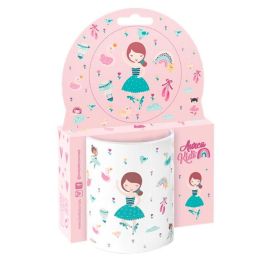 LOVELY STORY Taza Infantil Ballet 330ml Plástico Libre BPA