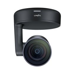 Logitech 960-001227 Cámara PTZ, 4K UHD, Zoom 15x, Campo de Visión 90°, Negro