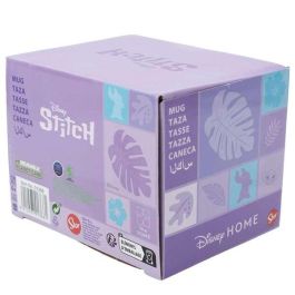 Taza de ceramica stitch palms en caja regalo 400 ml. Taza de ceramica stitch palms en caja regalo 400 ml.