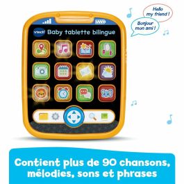 Vtech Baby Tableta Bilingüe para Bebé - Juguete Educativo con 12 Botones Iluminados, Francés e Inglés (9-36 meses) Vtech Baby Tableta Bilingüe para Bebé - Juguete Educativo con 12 Botones Iluminados, Francés e Inglés (9-36 meses)