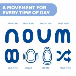 Chicco Columpio Comfy Wave 61 x 75 x 61 cm Gris AUC8058664164738