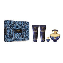 Versace Dylan blue pour femme eau de parfum 100 ml + locion corporal perfumada 1 unidad + gel de baño 1 unidad + miniatura 1 unidad Precio: 92.50000001. SKU: B1D9C7GN7S