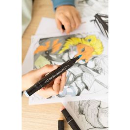 Kit creativo - SYCOMORE - Diseño y marcadores - Héroes guerreros - A partir de 10 años